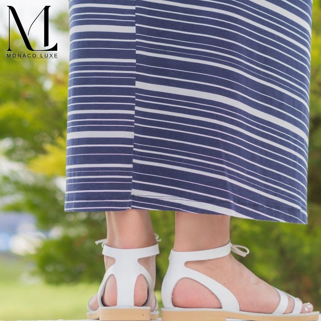 Eos | Monaco-Luxe™ - Sandales en cuir à brides fines pour femme