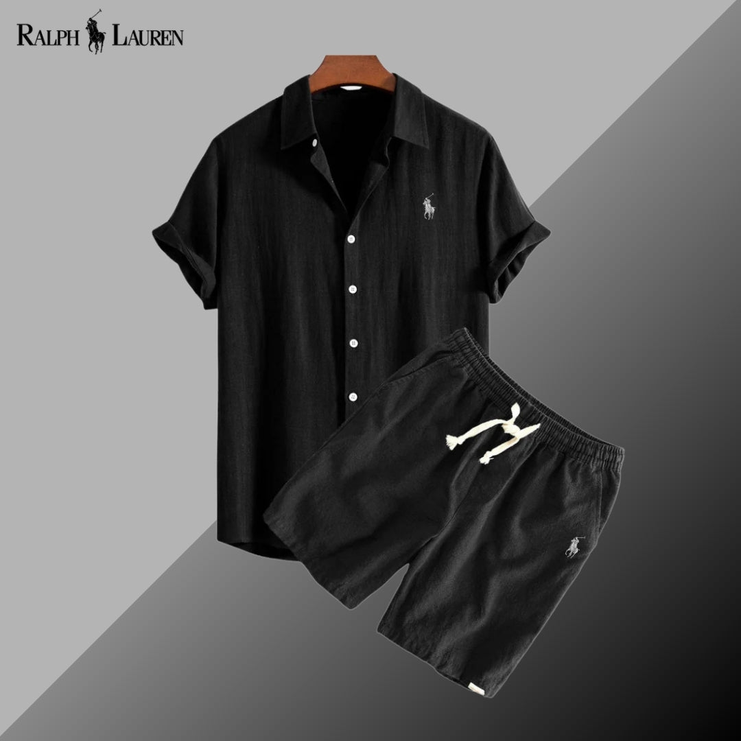 R&L | Ensemble chemise et short en lin